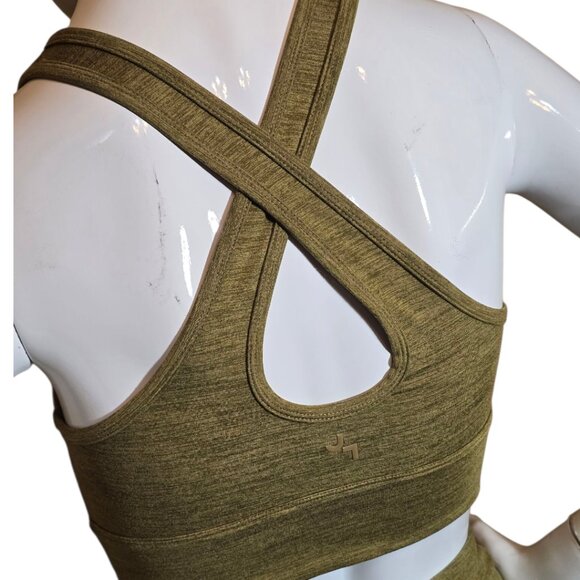 JOY LAB Spacedye Olive Green SET sz xs/s - Picture 5 of 8